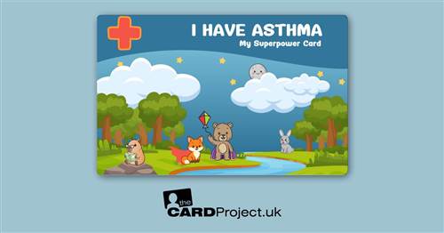Asthma My Superpower Card